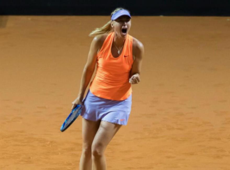 Мария Шарапова одержала победу в своём первом матче на турнире в Штутгарте