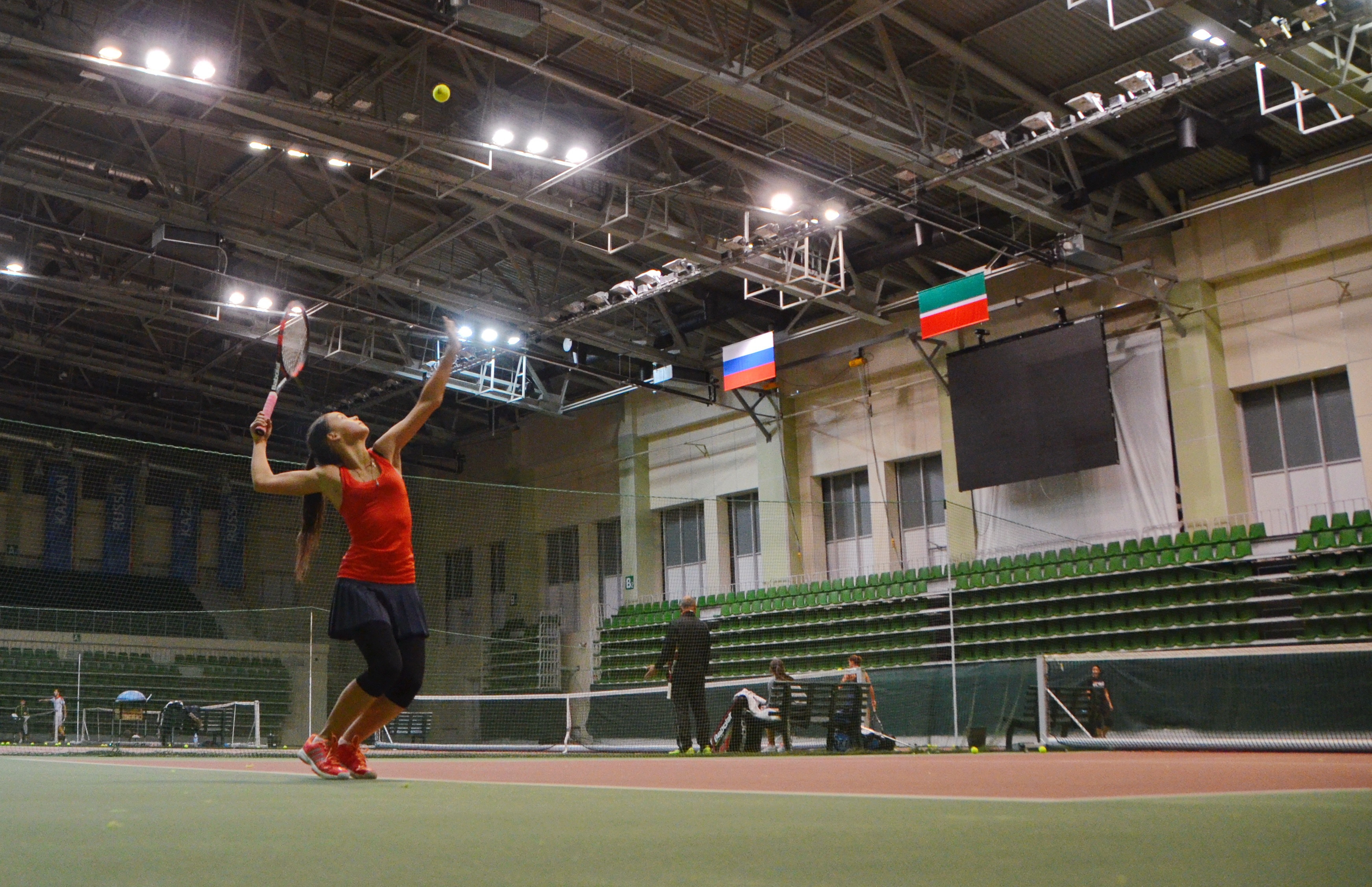 Татарстанские теннисисты на предсезонных сборах в Казани