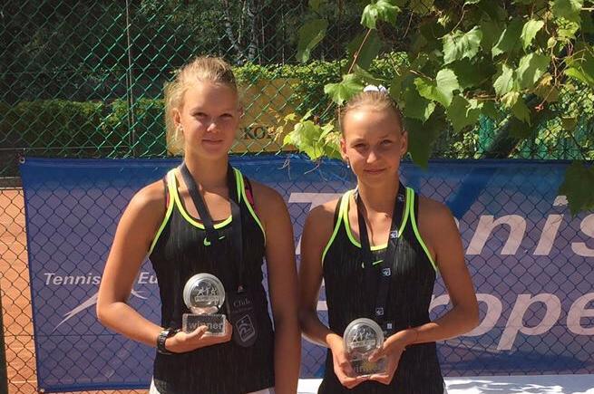 Анна Григорьева одержала победу в парном разряде турнира Tennis Europe