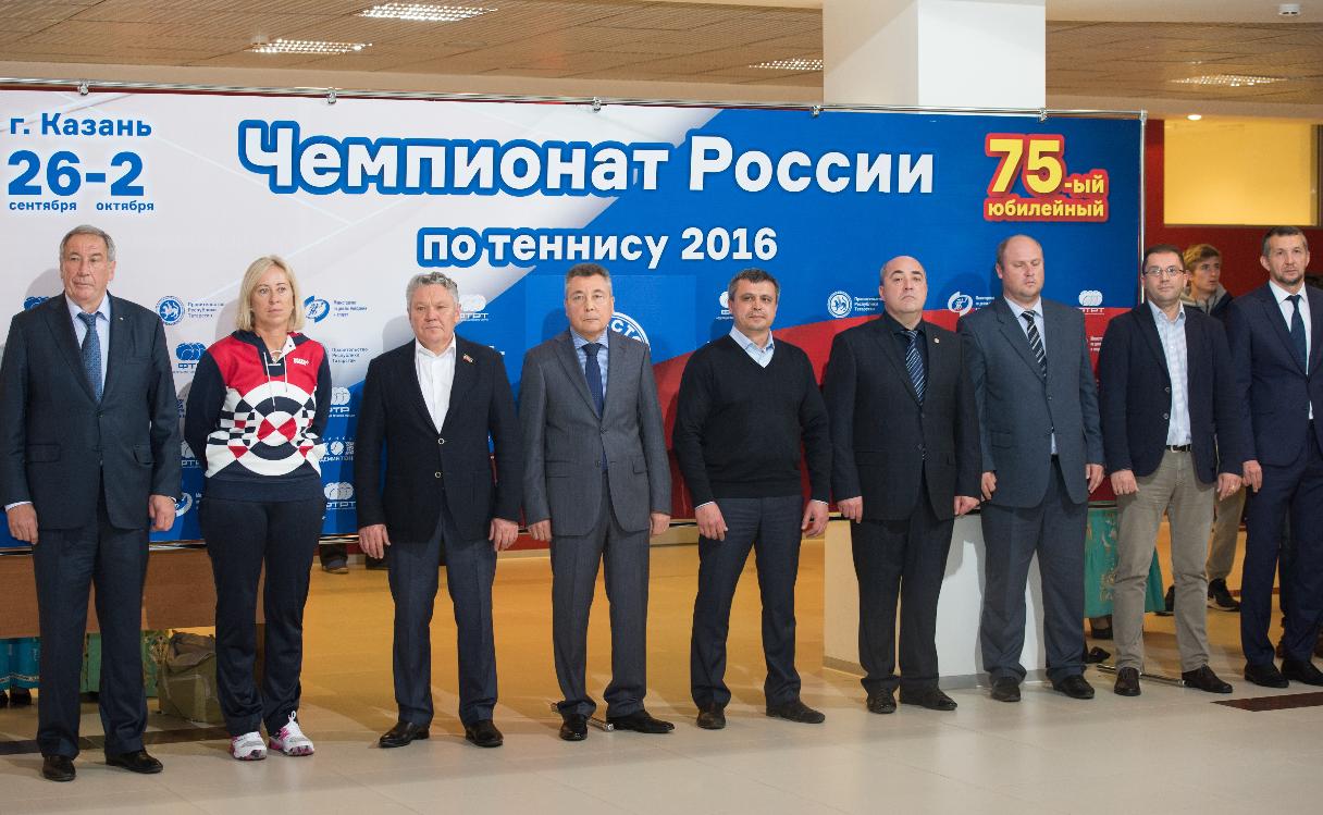 В Казани состоялась церемония открытия юбилейного Чемпионата России по теннису