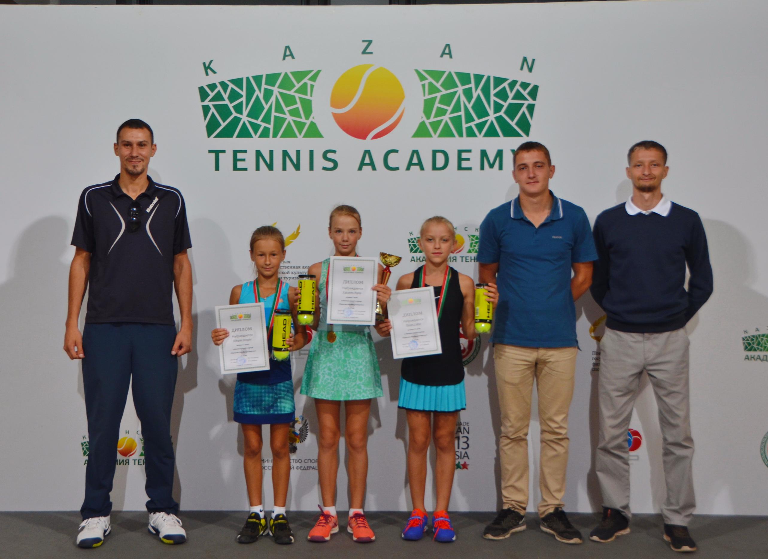 Итоги первенства Татарстана по теннису среди спортсменов  9-10 лет.