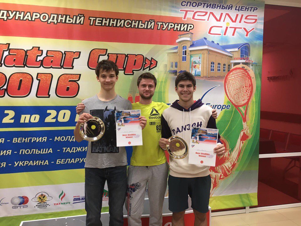 Игорь Данич стал победителем турнира Tennis Europe «Tatar Cup» в Альметьевске