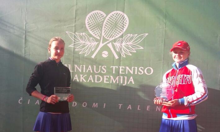 Две награды из Литвы привезли Татарстанские теннисистки