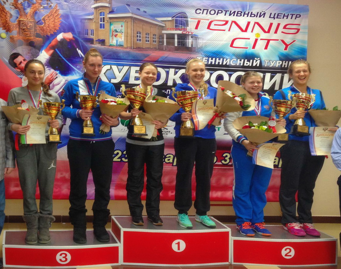 Теннисисты сборной Татарстана завоевали шесть наград на Кубке России