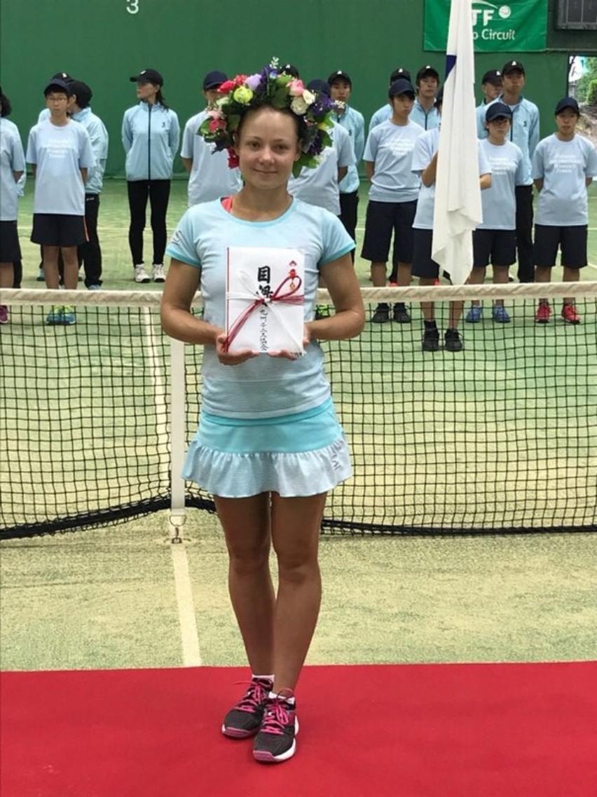 Татарстанская теннисистка Ксения Лыкина - серебряный призер международного турнира с призовым фондом 60.000$