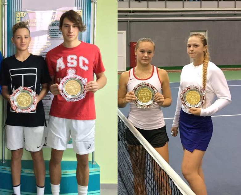 Теннисисты сборной РТ стали призерами турнира ITF Junior в Казахстане