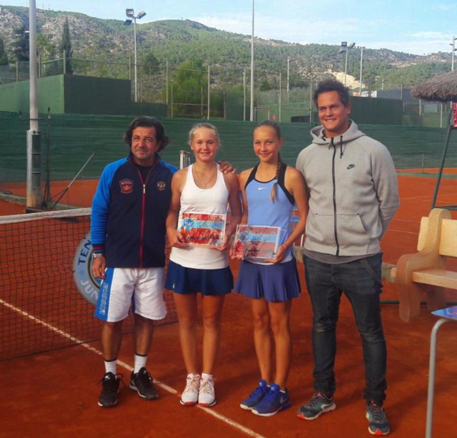Татарстанские теннисистки одержали победу на турнире в Испании