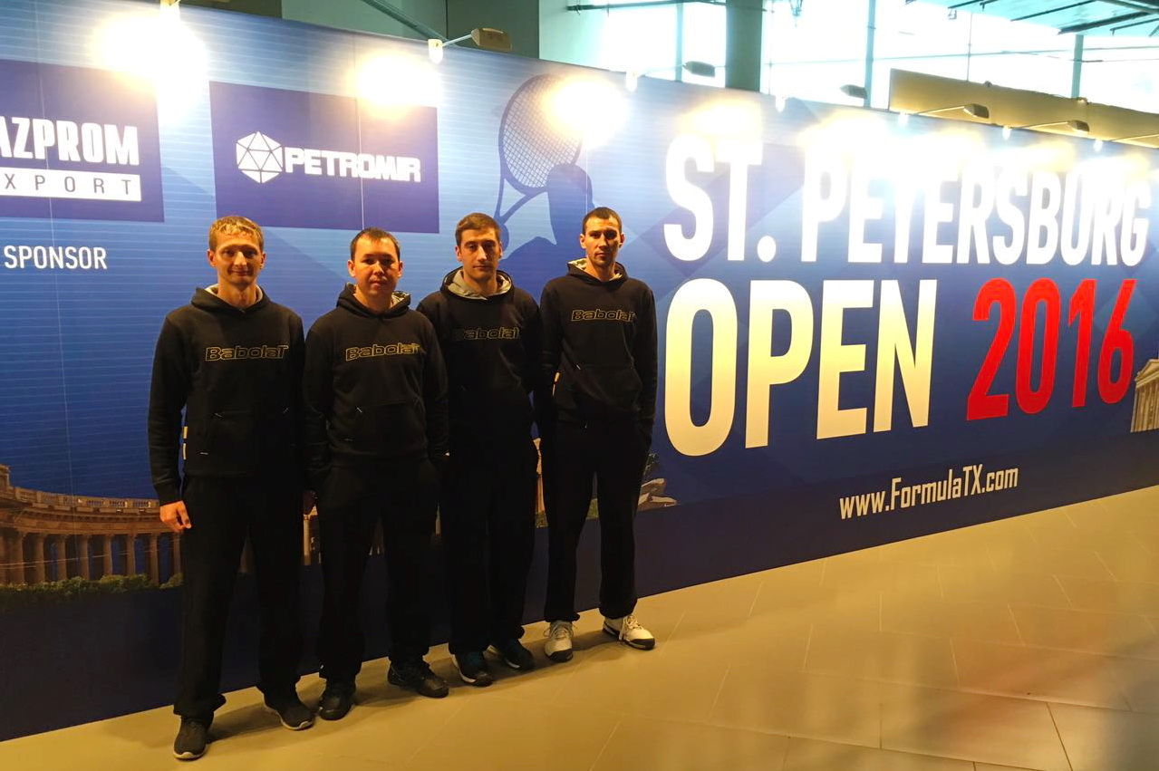 Представители судейской коллегии ФТРТ на турнире St.Petersburg Open