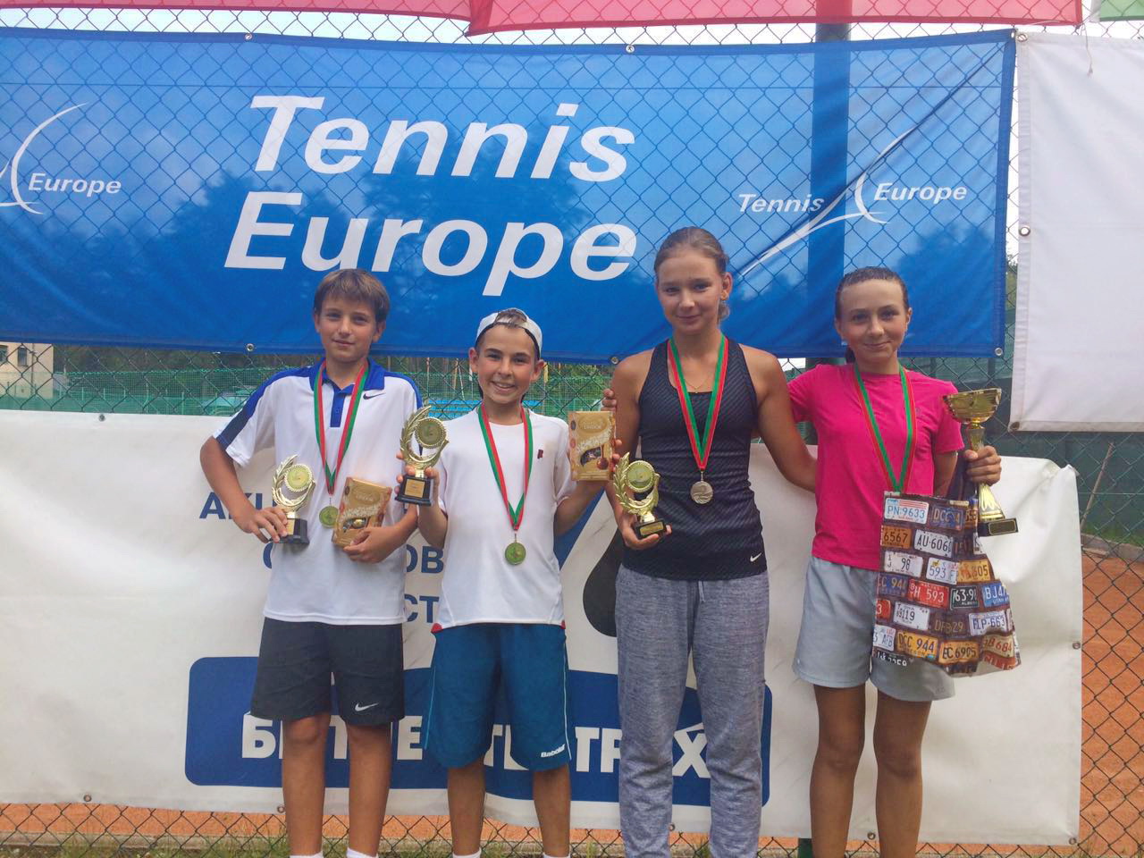 Теннисисты из Татарстана завоевали 3 медали на международном турнире в Беларуси.