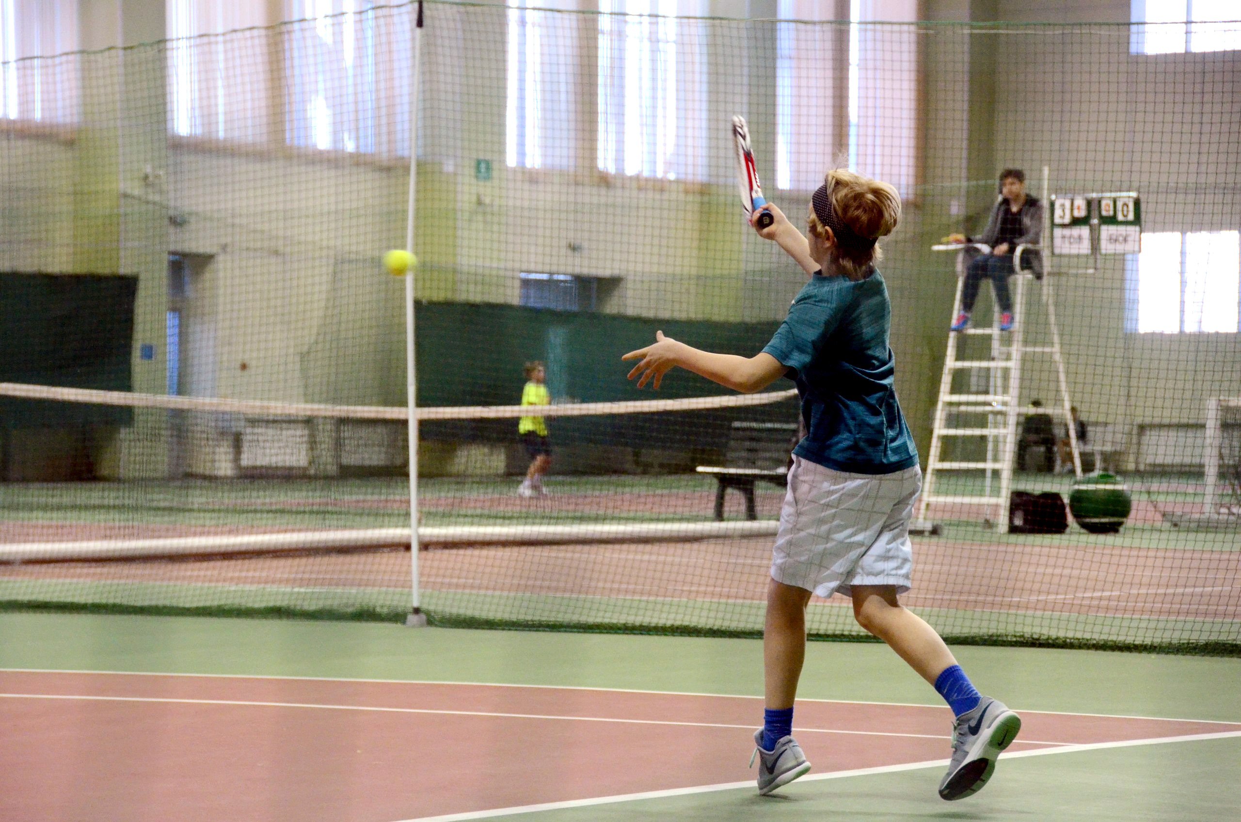 Первый старт в новом году: первенство Казани для начинающих теннисистов. 