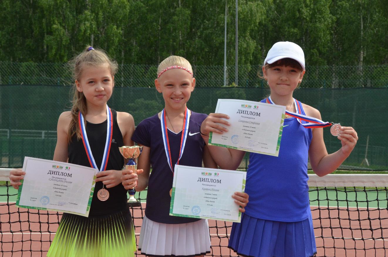 В Казани завершился теннисный турнир посвященный Дню России»