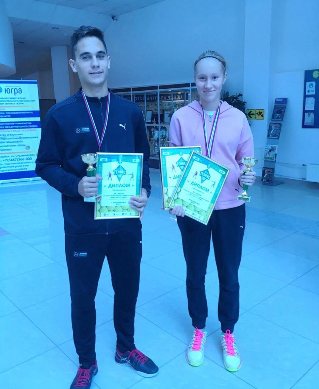 Амелия Тарасова завоевала две медали на турнире в Ханты-Мансийске