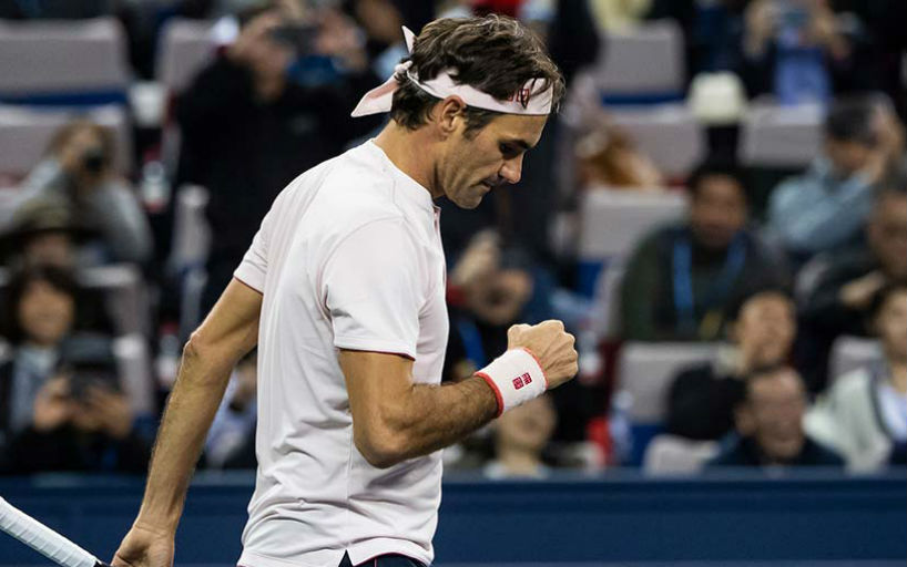 Шанхай. Роджер Федерер одолел Кеи Нишикори в четвертьфинале
