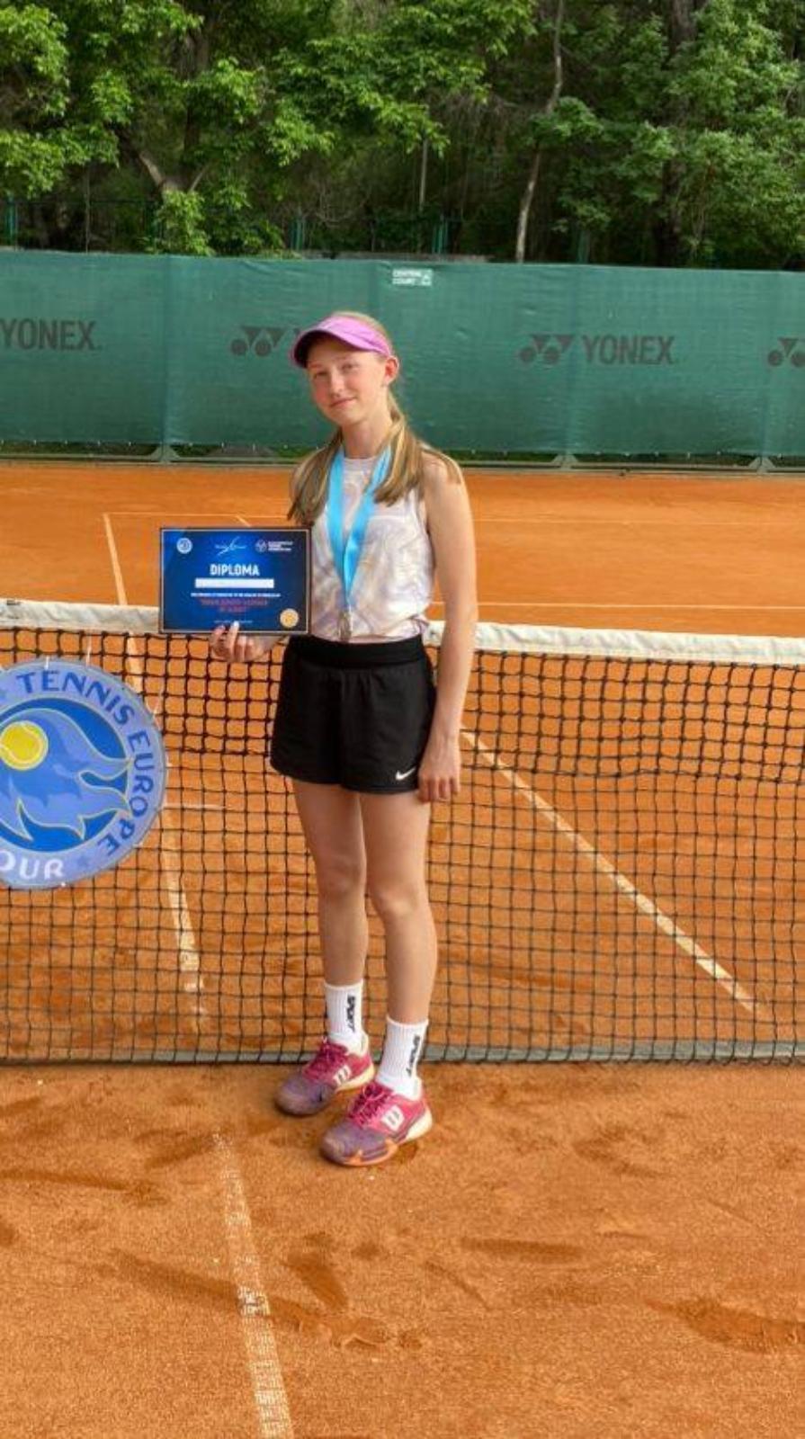 Аделя Борисова - финалистка Tennis Europe 14&under Almaty G3