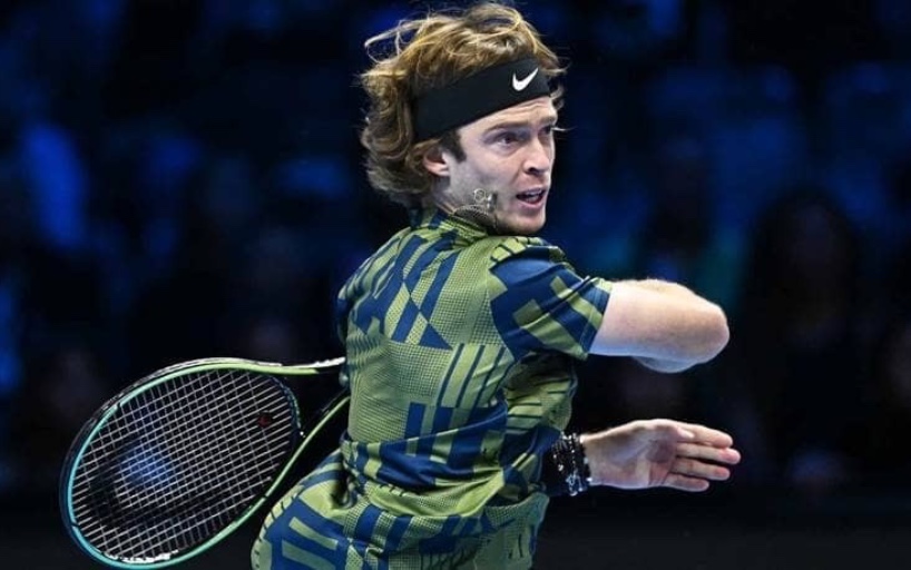 Розыгрыш на матчболе встречи Рублёва и Медведева вошёл в Топ-10 лучших на Итоговом турнире ATP