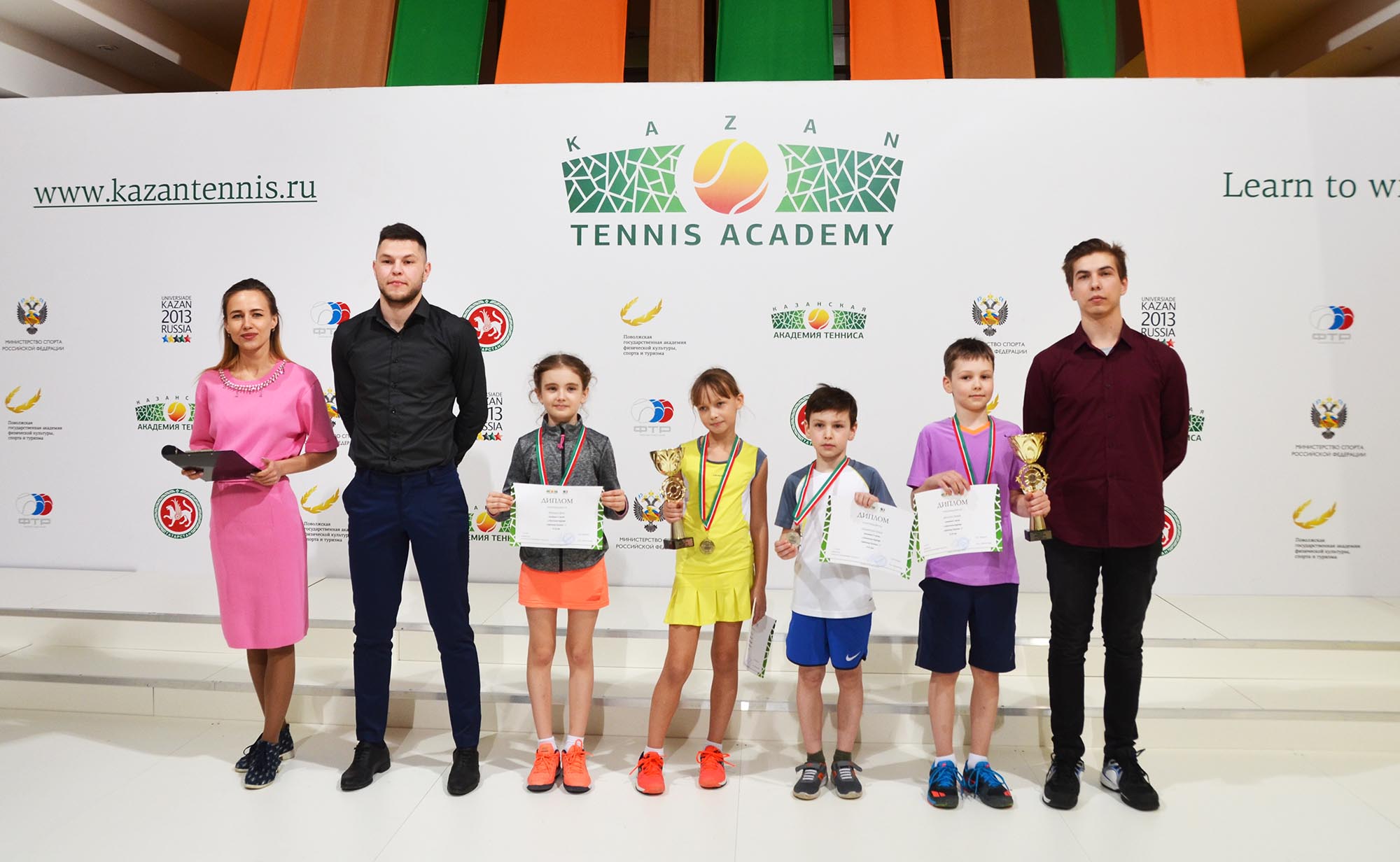 В Казанской Академии тенниса состоялся турнир выходного дня!