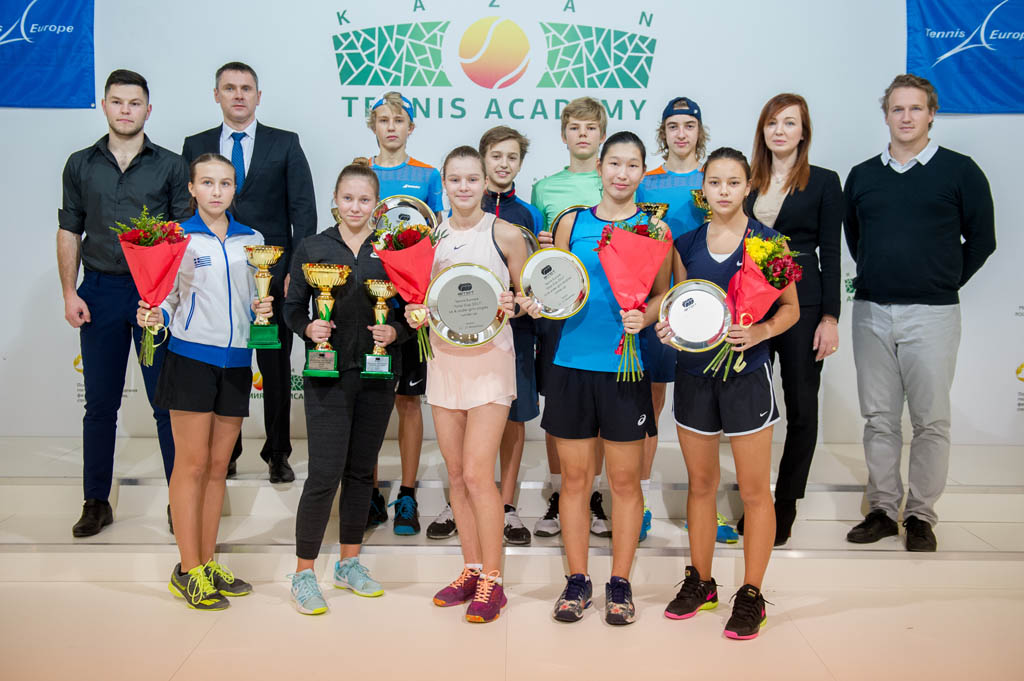 Теннисистки сборной Татарстана завоевали две награды «домашнего» Tennis Europe «Tatar Cup 2017» 