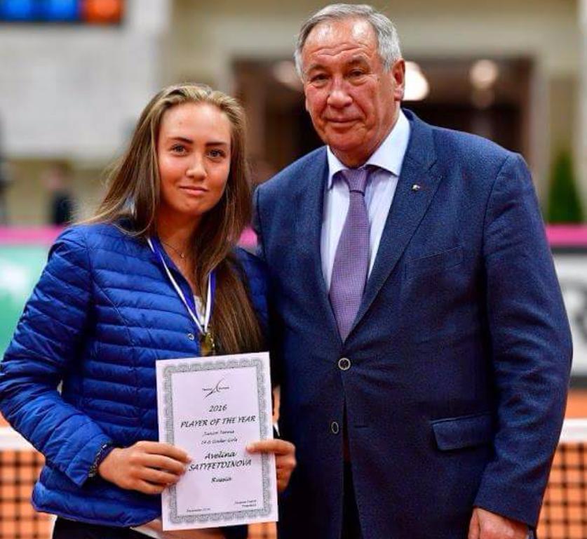 Авелина Сайфетдинова получила награду лучшего игрока Tennis Europe