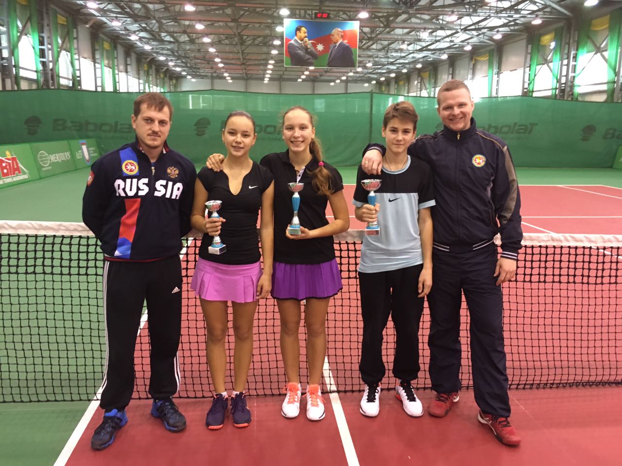 Татарстанские теннисисты завоевали  две медали турнира в Баку