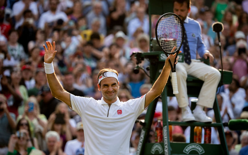 Роджер Федерер установил очередной рекорд Уимблдона